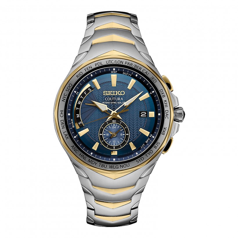 Seiko Coutura Radio-Controlled Solar Stainless Steel Watch