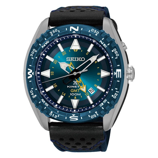 Seiko Prospex Blue Kinetic GMT Men s Watch