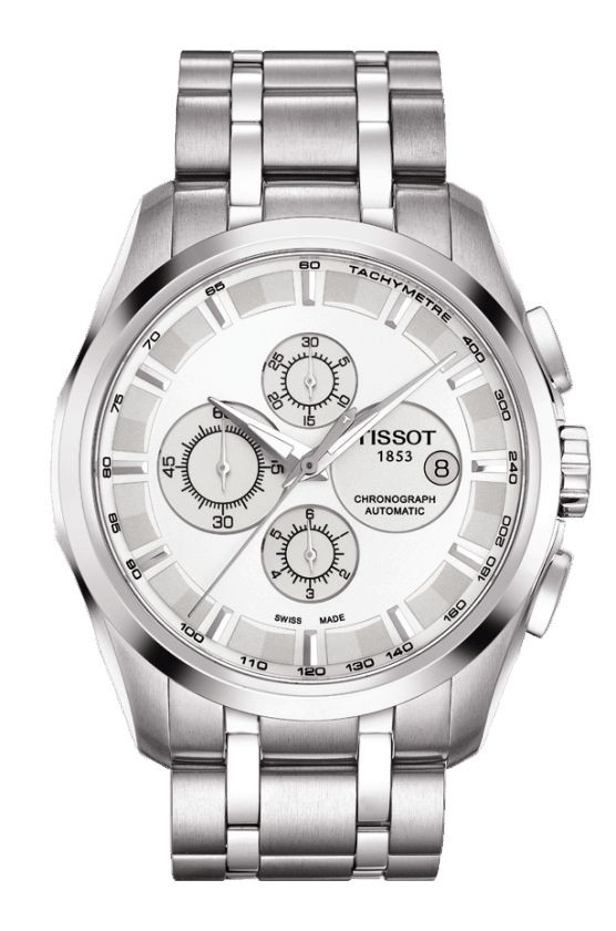 Tissot couturier white dial best sale