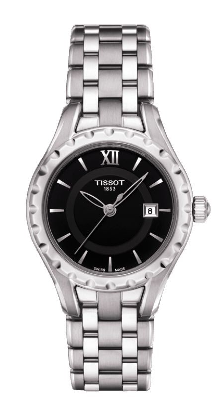 Tissot Lady Small Quartz with Black Dial with Stainless Steel Bracelet T0720101105800