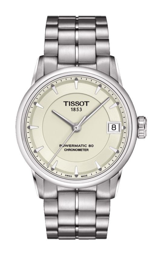 Tissot Luxury Automatic COSC Women s Chronometer Ivory Dial Watch