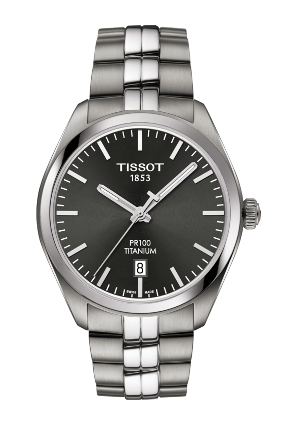 Tissot PR 100 Titanium Quartz Watch
