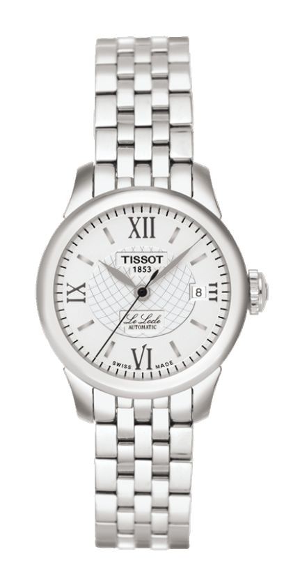 Tissot Le Locle Women's Automatic Silver Dial with Stainless Steel Bracelet T41118333