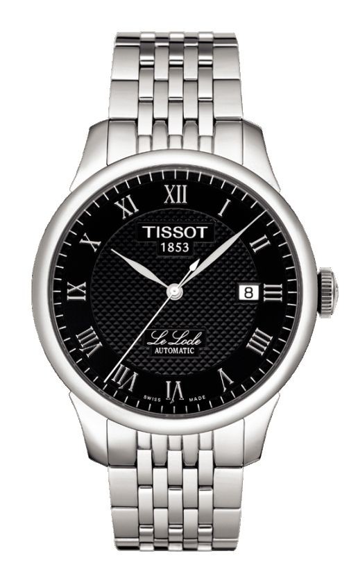 Tissot Le Locle Men's Automatic Black Dial with Stainless Steel Bracelet T41148353