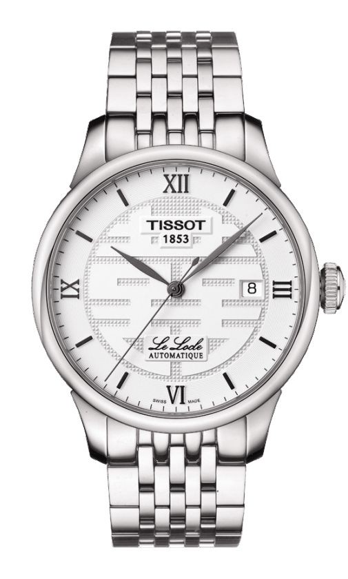 Tissot Le Locle Men's Automatic Double Happiness 2014 Stainless Steel  Watch T41183350