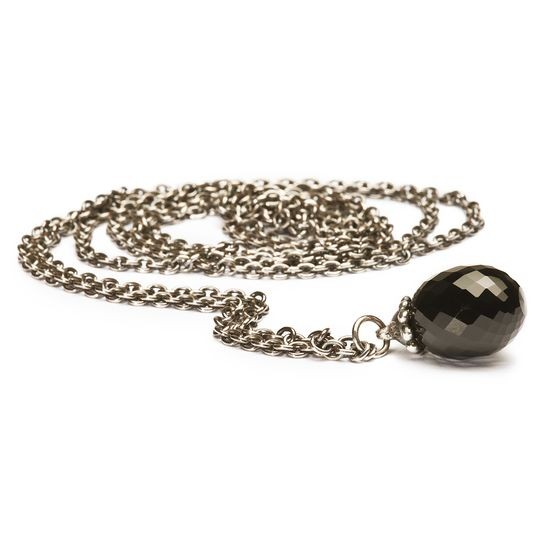 Fantasy Necklace With Black Onyx Silver 60 cm/23.6 in