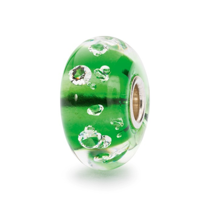 Diamond Bead, Emerald Green