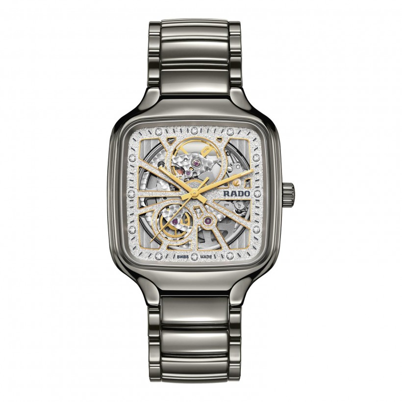 Rado True Square Automatic L Open Heart Sparkling