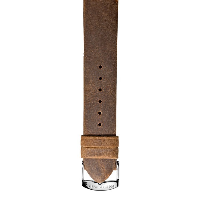 Philip Stein Brown Calf Assolutamente Leather Watch Band