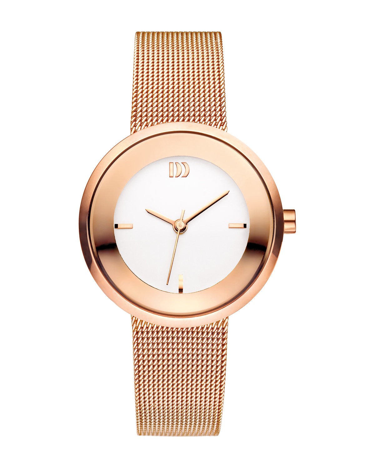 Danish Design Rose Gold Stainless Steel Women s Watch