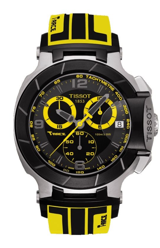 Tissot t race leather strap top