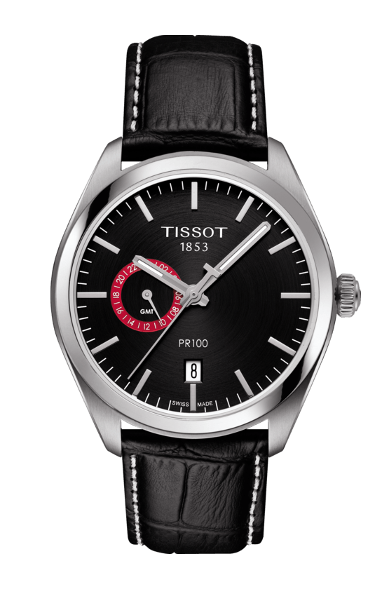 Indbildsk delikatesse begrænse Tissot PR 100 Dual Time Watch