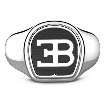Bugatti chevalier ring in sterling silver