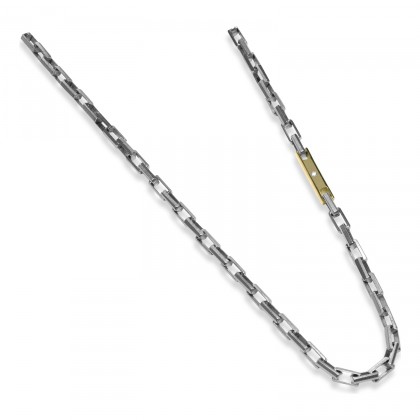 Borsari 925 Silver Necklace CL-TOR01BY