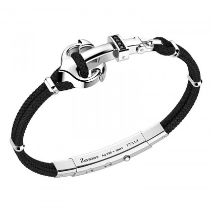Zancan Bracelet Ship Cable Silver EXB623-NE