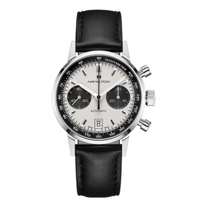 Hamilton Intra-Matic 68 Automatic Chronograph Panda Dial Watch