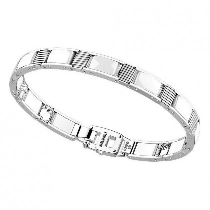 Zancan bracelet made from silver and ceramic