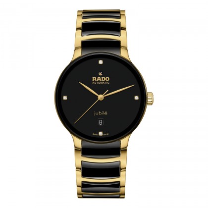 Rado Centrix Automatic Diamonds Unisex Stainless Steel / Pvd Watch R30008712