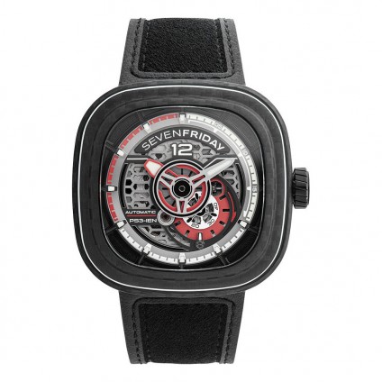 Sevenfriday PS3/02 "Ruby Carbon"