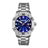 Wenger Wenger Sport Watch Roadster Blue Dial Stainless Steel Bracelet 0851.103