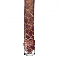 Red Croco Metallic Strap