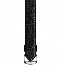 Grainy Black Calf Strap