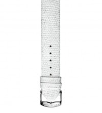 Glitter White Calf Strap