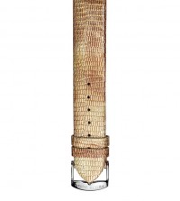 Gold Patent Teju Leather Strap