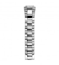 Stainless Steel Bracelet with Diamond Links