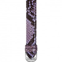 Purple & Grey Python Strap