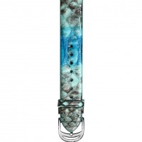 Turquoise Python Strap