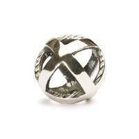 Trollbeads Stay Positive Bead Silver