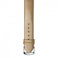 Shimmering Gold Metallic Calf Leather Strap