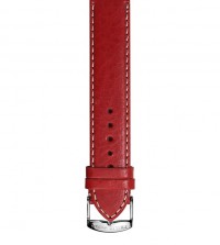 Red Stitch Calf Leather Strap