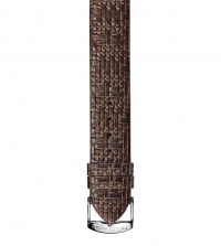 Chocolate Woven Calf Strap