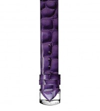 Dark Purple Patent Print Gator Strap