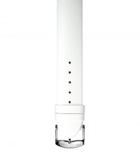 White Patent Leather Band
