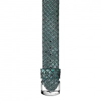 Black & Green Snake Strap