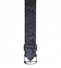 Blue Metallic Snake Strap