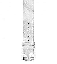 Silver & White Karung Strap