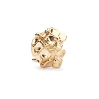 Trollbeads Hydrangea Bead Gold