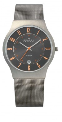 Skagen Grenen Titanium Stainless Steel Mesh
