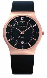Skagen Grenen Stainless Steel Leather