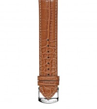 Shiny Brown Alligator Strap