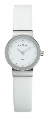 Skagen Freja Stainless Steel Leather