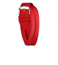 Red Merino Wrap Around Strap