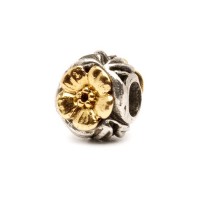Trollbeads Flowers Bead Silver and Gold