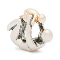 Trollbeads Paternity Bead with Gold