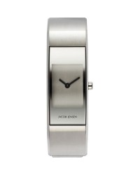 Jacob Jensen Eclipse Stainless Steel Silver Dial Bangle Women's Watch 440