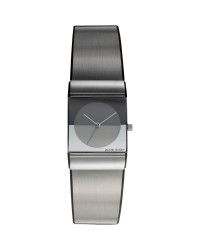 Jacob Jensen Classic Black & Silver Titanium & Rubber Band Women's Watch 520